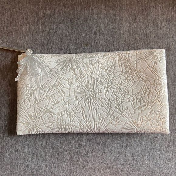 MAC Cosmetics Handbags - New Silver Mac Makeup Bag